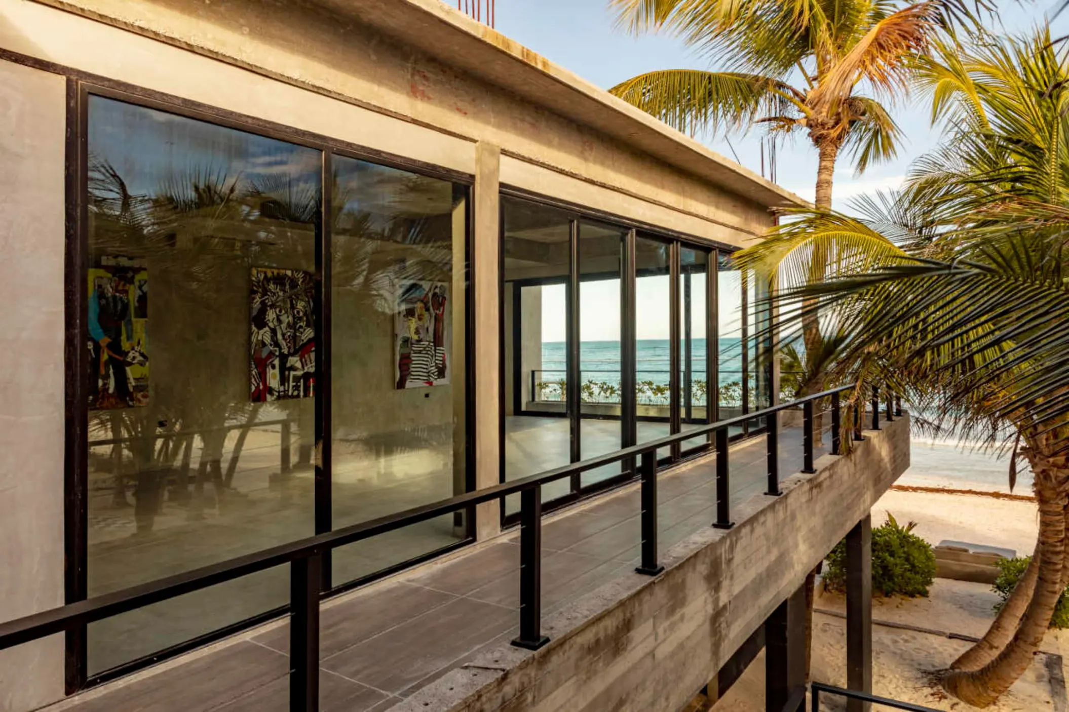 Casa Malca exteriors with ocean views