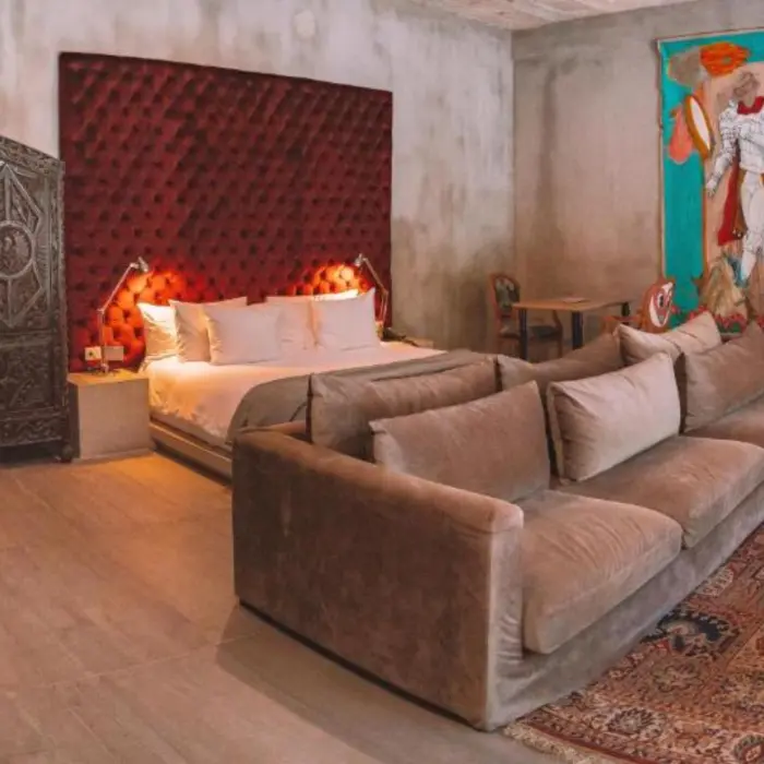 junior suite with garden view at Casa Malca