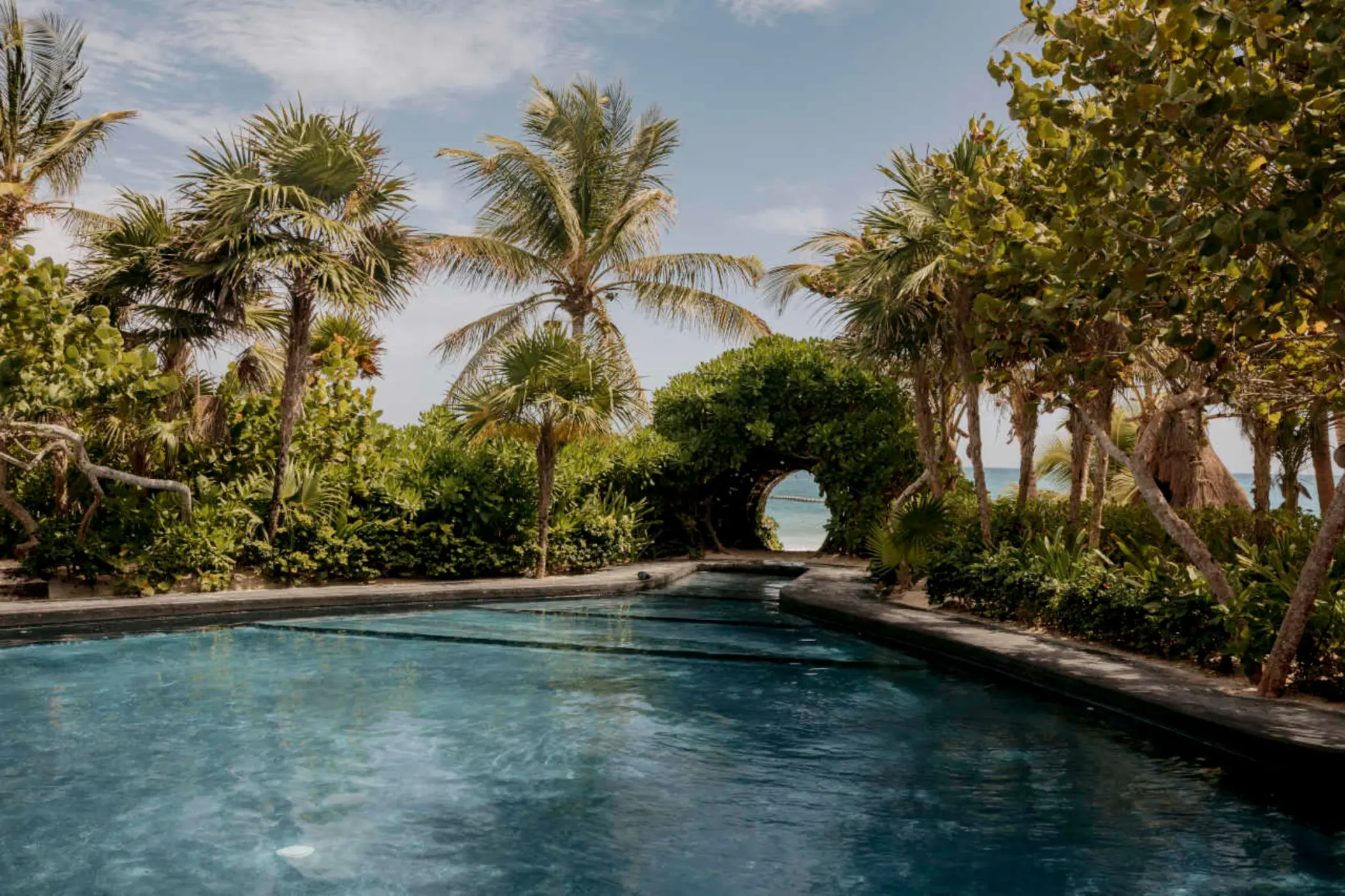 pool at Casa Malca