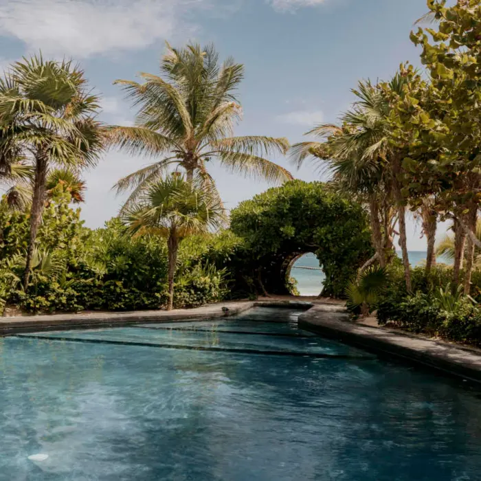 pool at Casa Malca