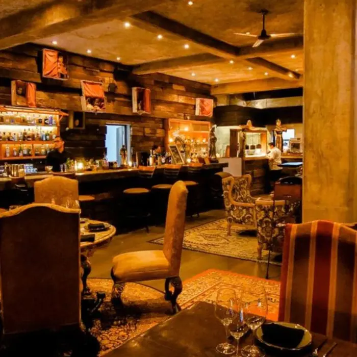 restaurant and bar at Casa Malca