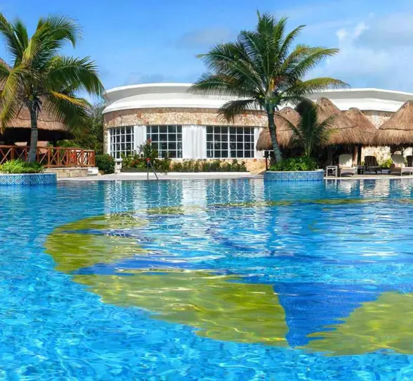 pool at Catalonia Royal Tulum