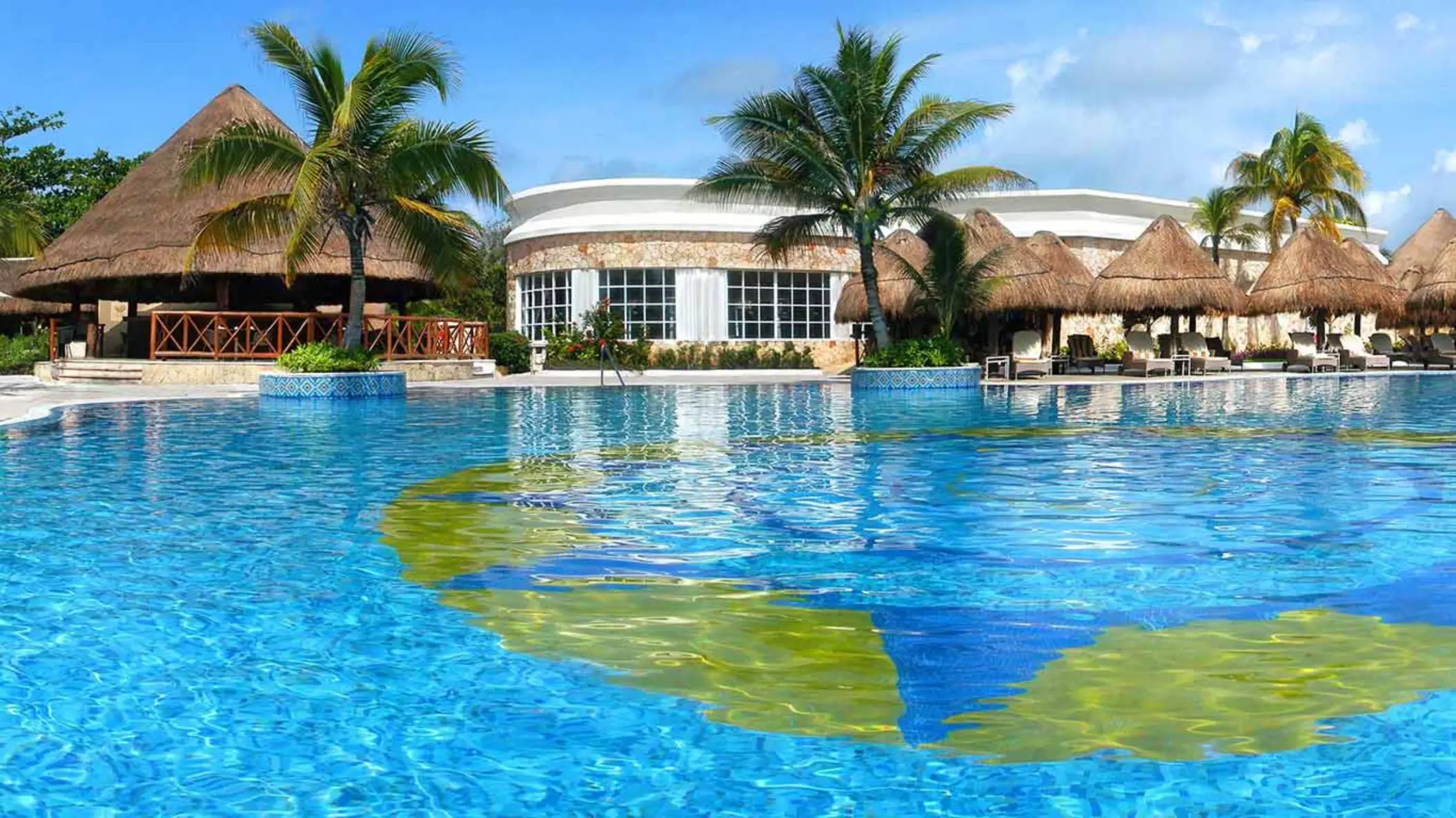 pool at Catalonia Royal Tulum