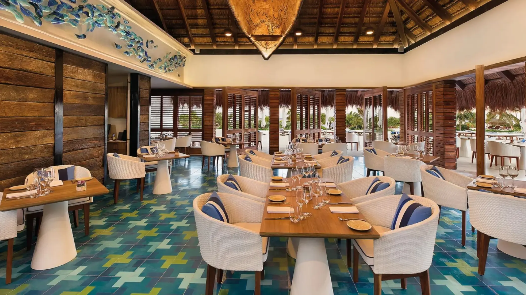 kaban restaurant at Chable Maroma