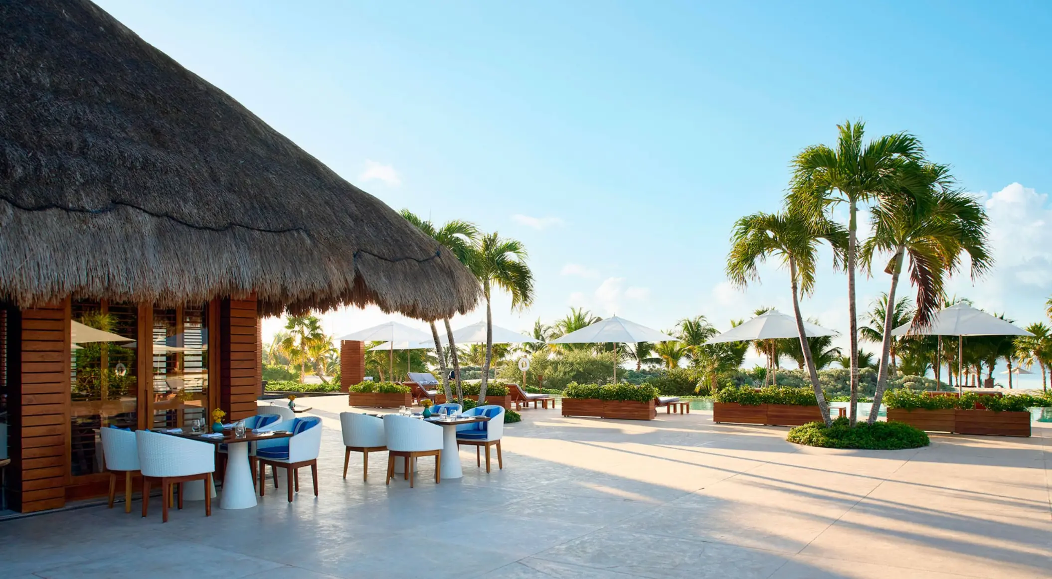 kaban restaurant exteriors at Chable Maroma