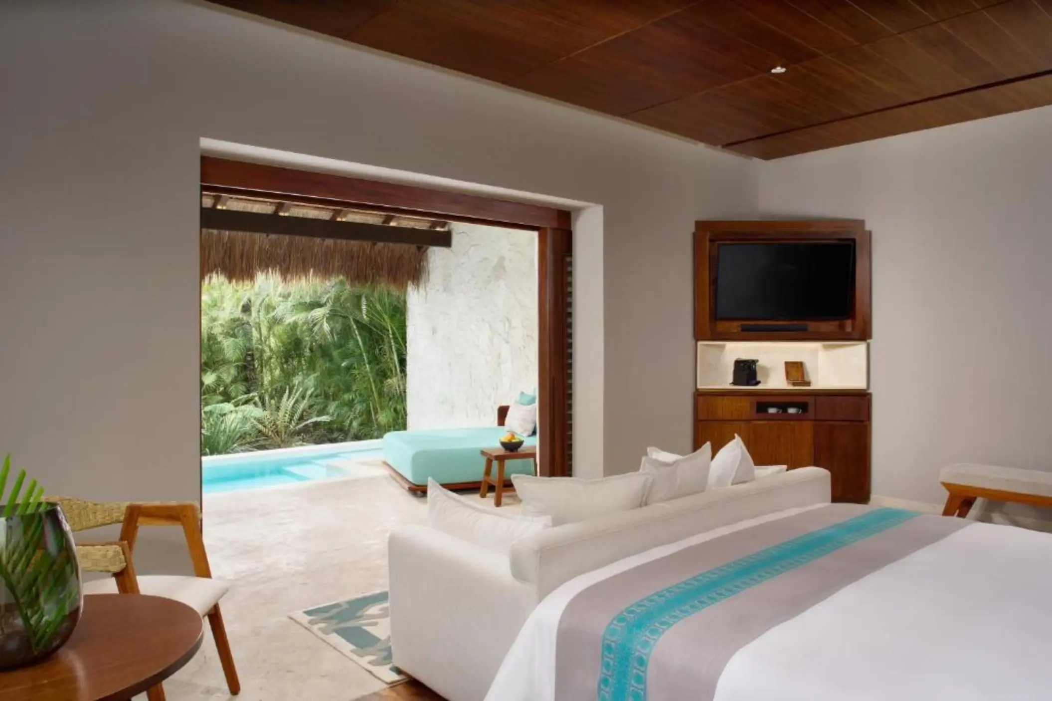 one bedroom villa king with private pool at Chable Maroma