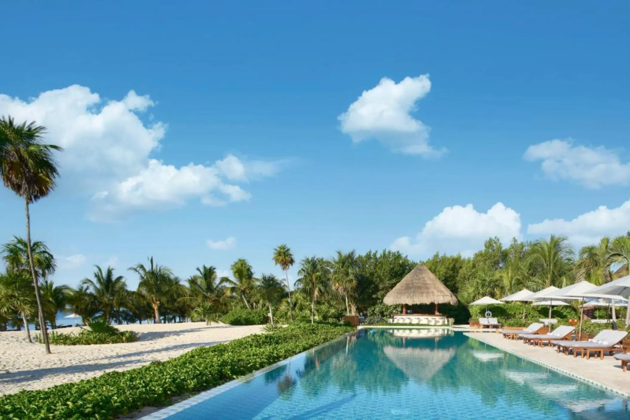 pool at Chable Maroma