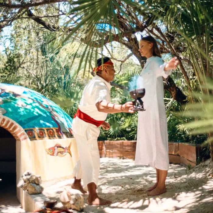 Temazcal Ceremony at Chable Maroma