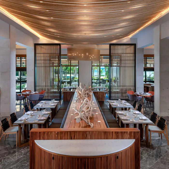 restaurant at Conrad Tulum