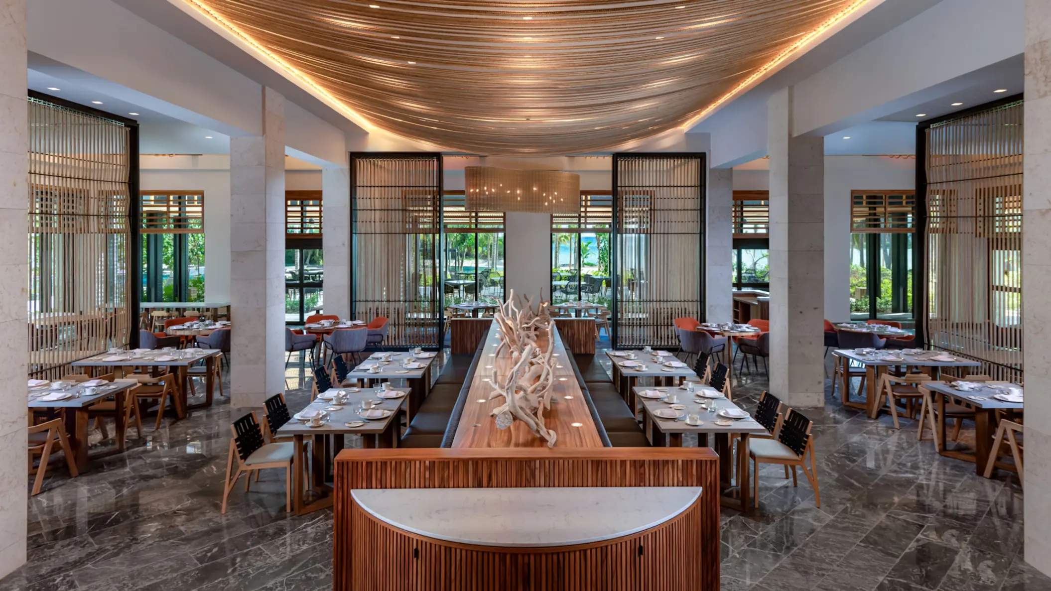 restaurant at Conrad Tulum
