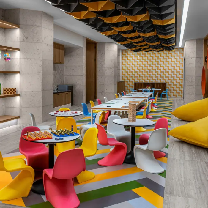 kids play area at Conrad Tulum
