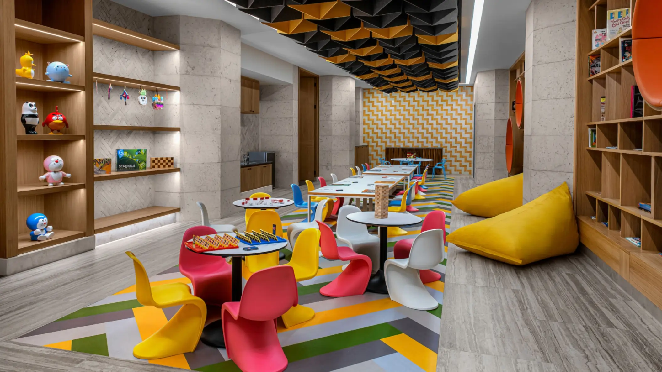 kids play area at Conrad Tulum