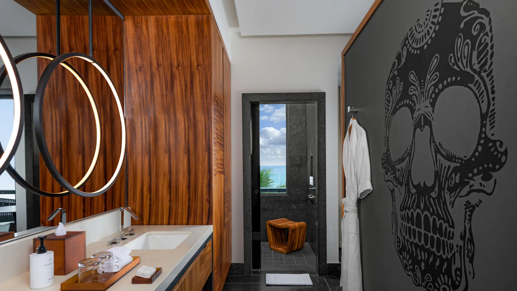 bathroom of suite at Conrad Tulum