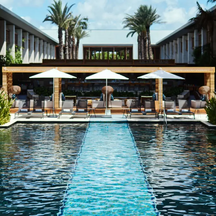 main pool at Conrad Tulum