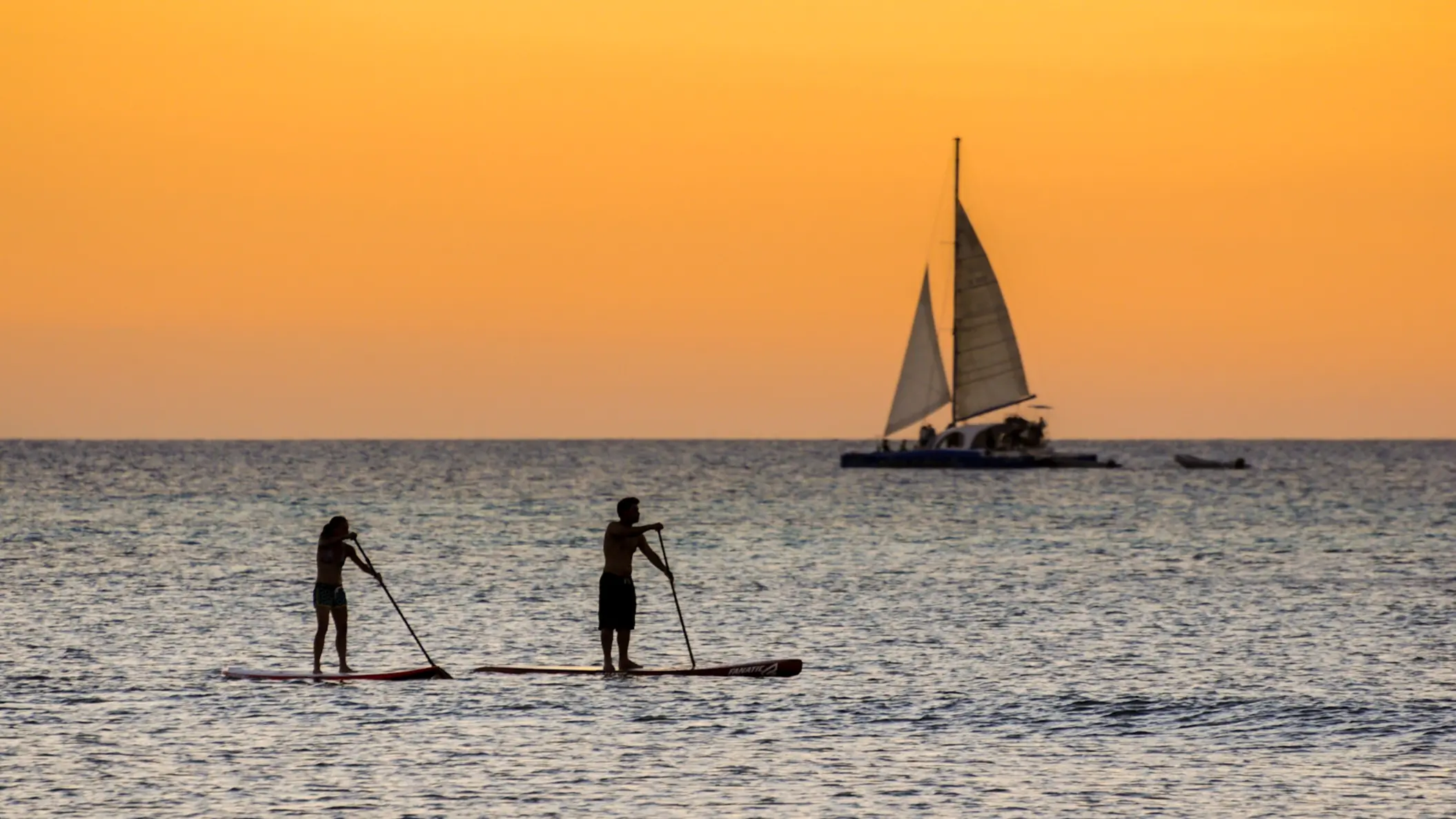 kayaking and sailing at Conrad Tulum
