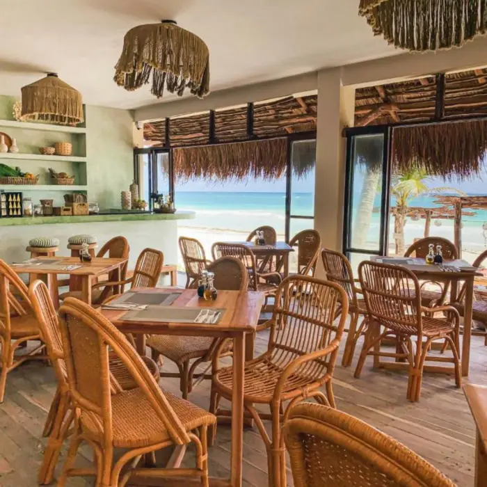 restaurant at dune boutique hotel tulum