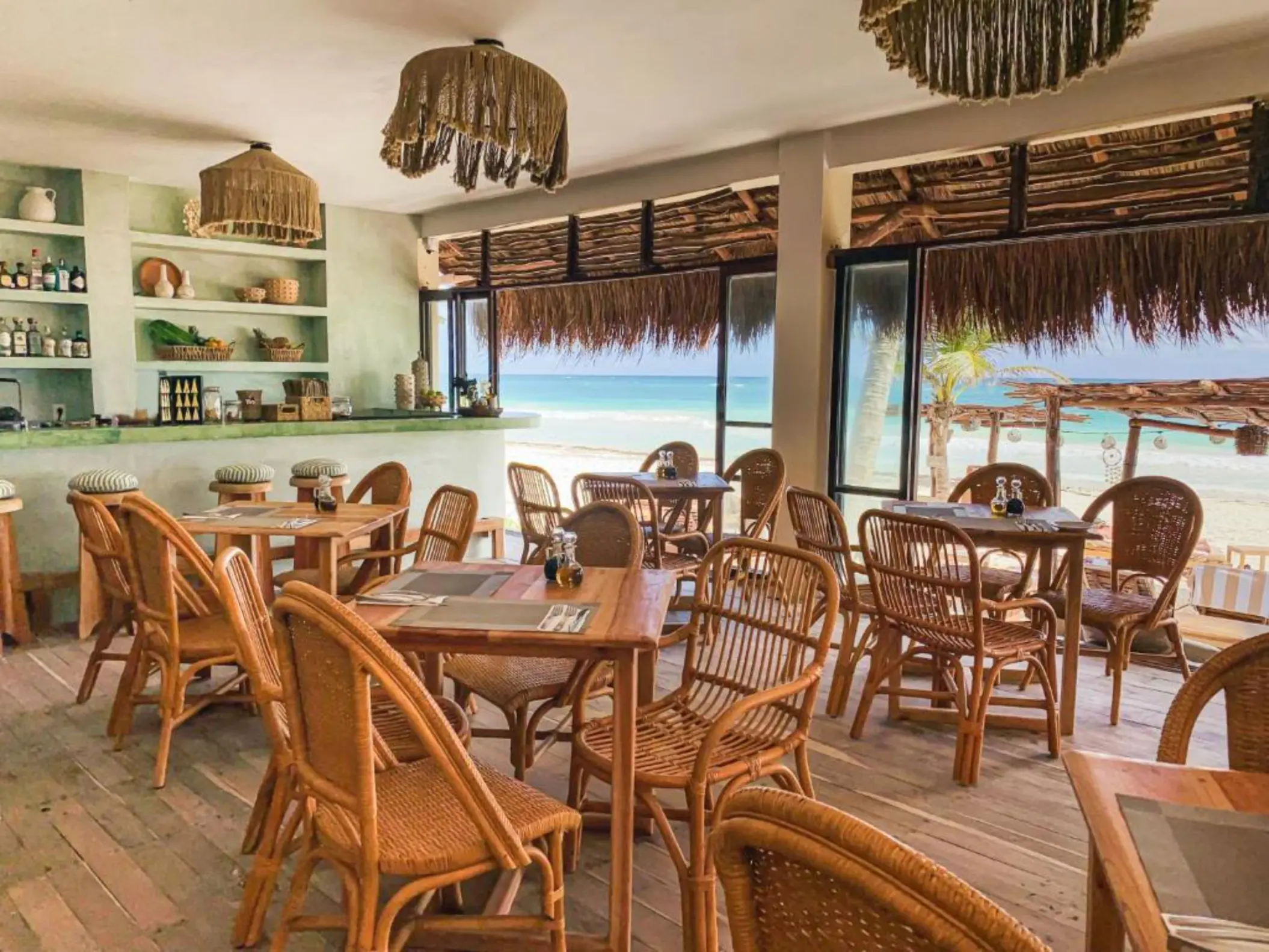 restaurant at dune boutique hotel tulum