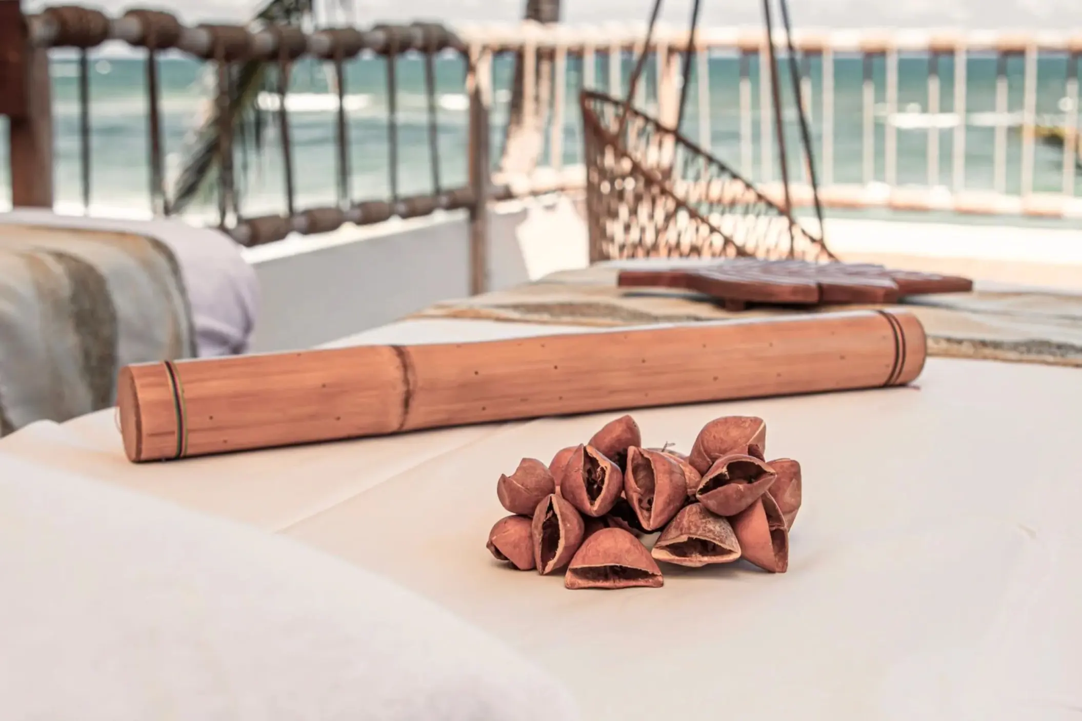 spa treatment setup at dune boutique hotel tulum