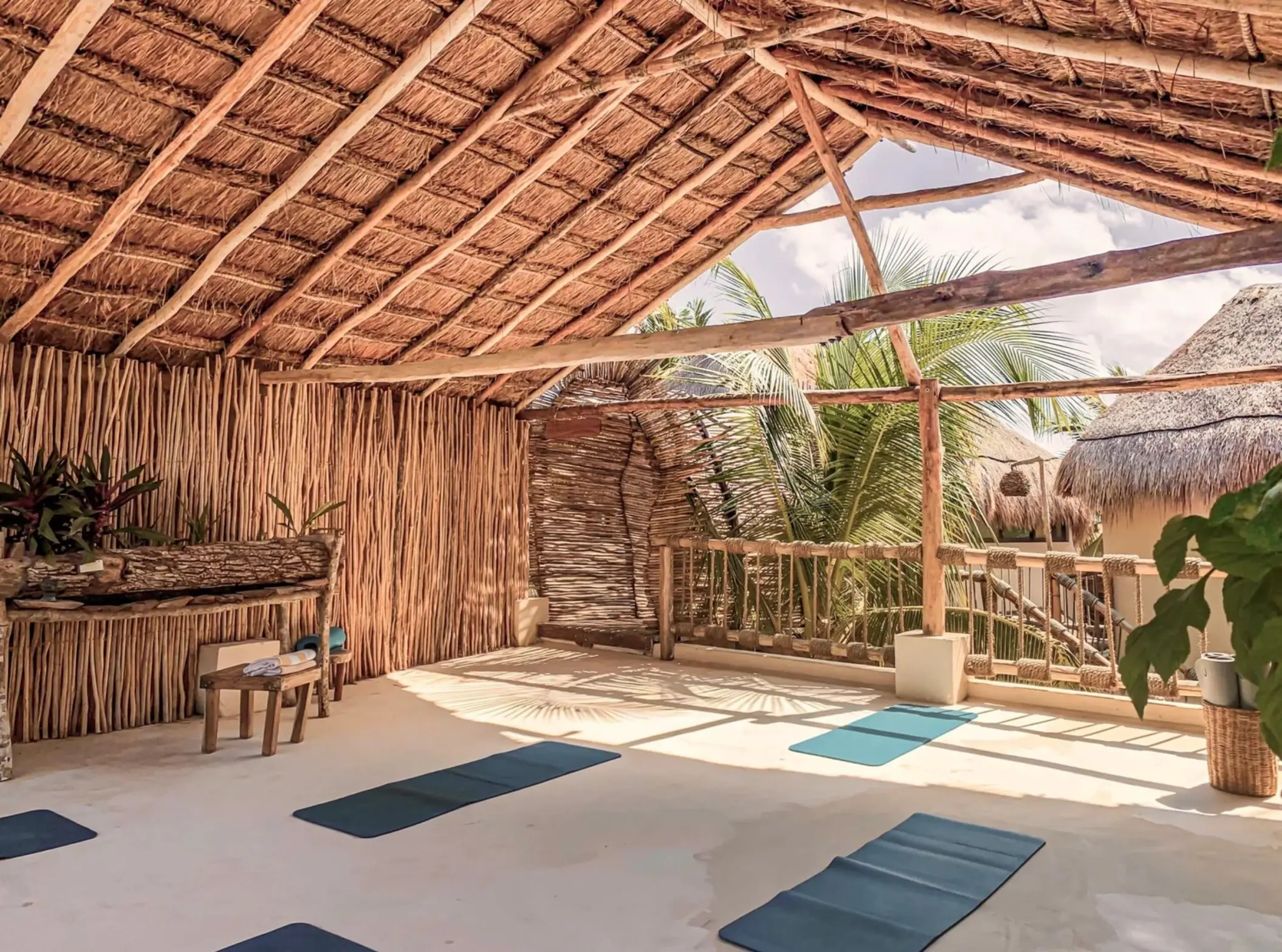 yoga at dune boutique hotel tulum