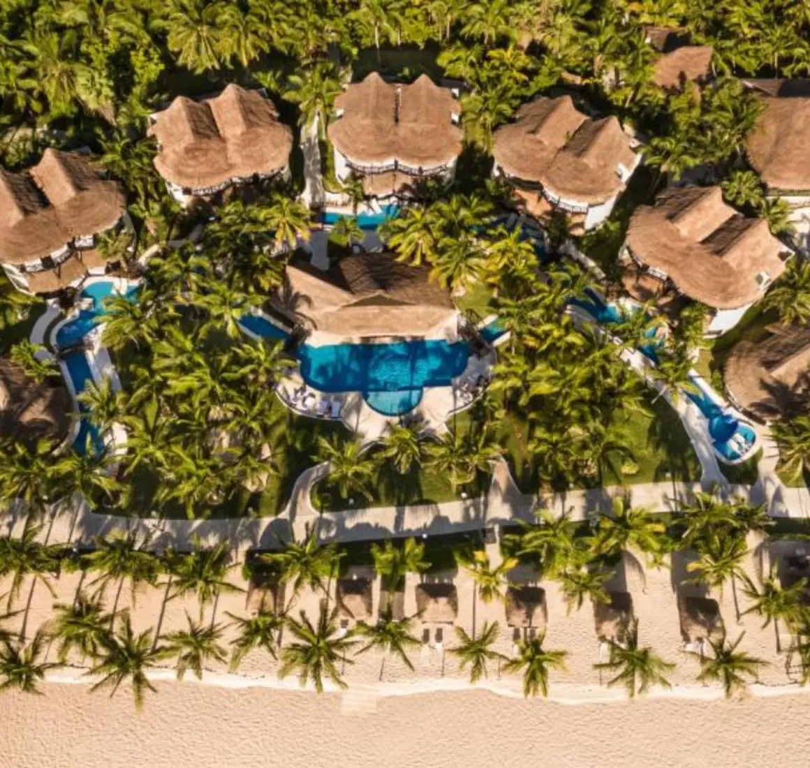 aerial view of El Dorado Casitas Royale
