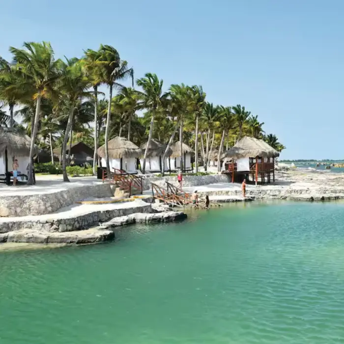 saltwater pool at El Dorado Casitas Royale