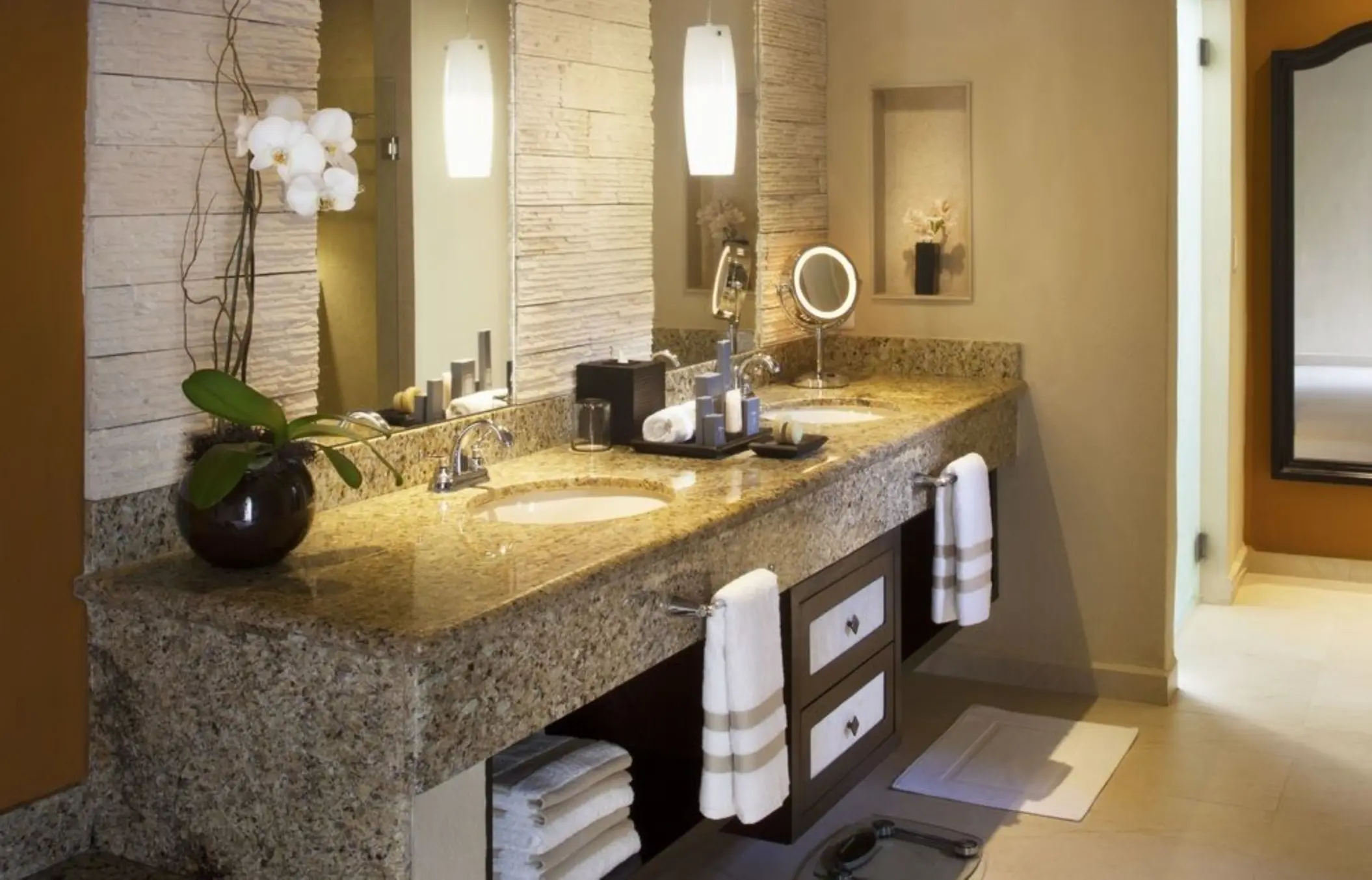 washroom of a casita at El Dorado Casitas Royale