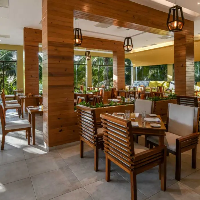 Caribbean grill restaurant at El Dorado Maroma