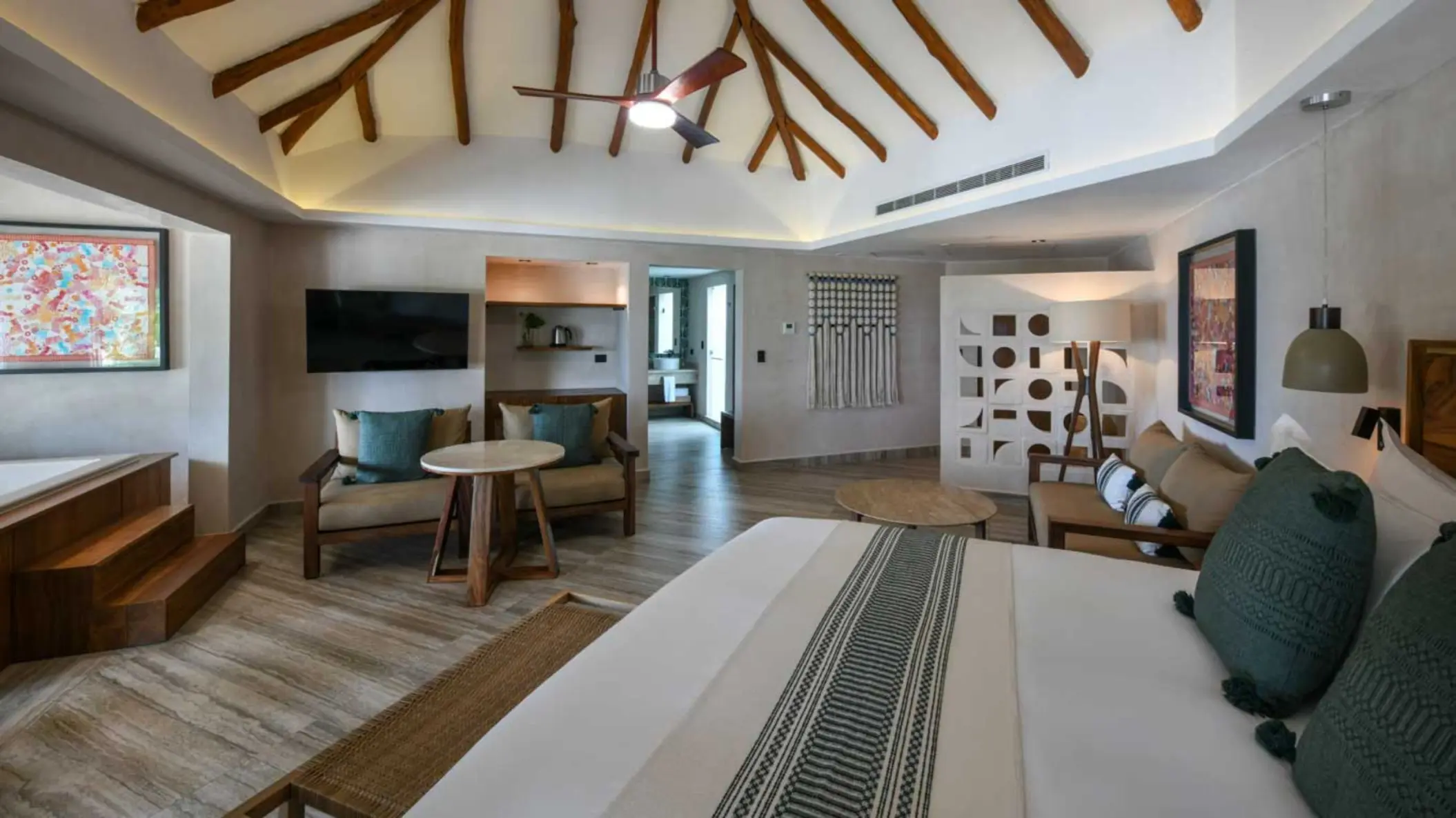 luxury suite at El Dorado Maroma