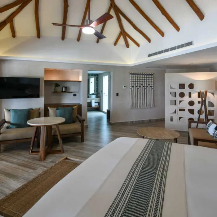 luxury suite at El Dorado Maroma