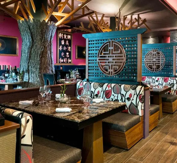 asian restaurant at El Dorado Seaside Suites
