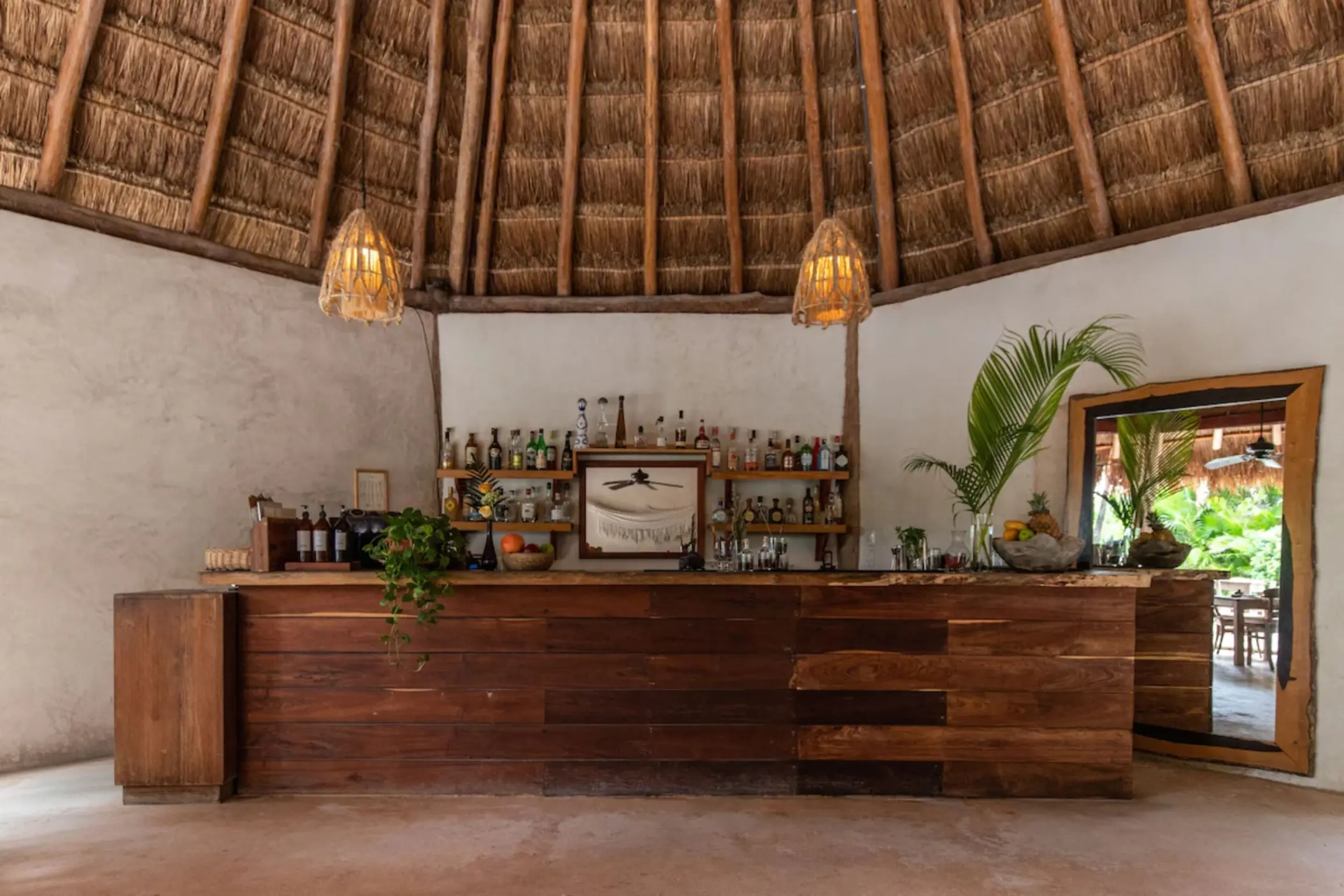 bar at Encantada Tulum