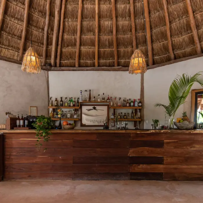 bar at Encantada Tulum