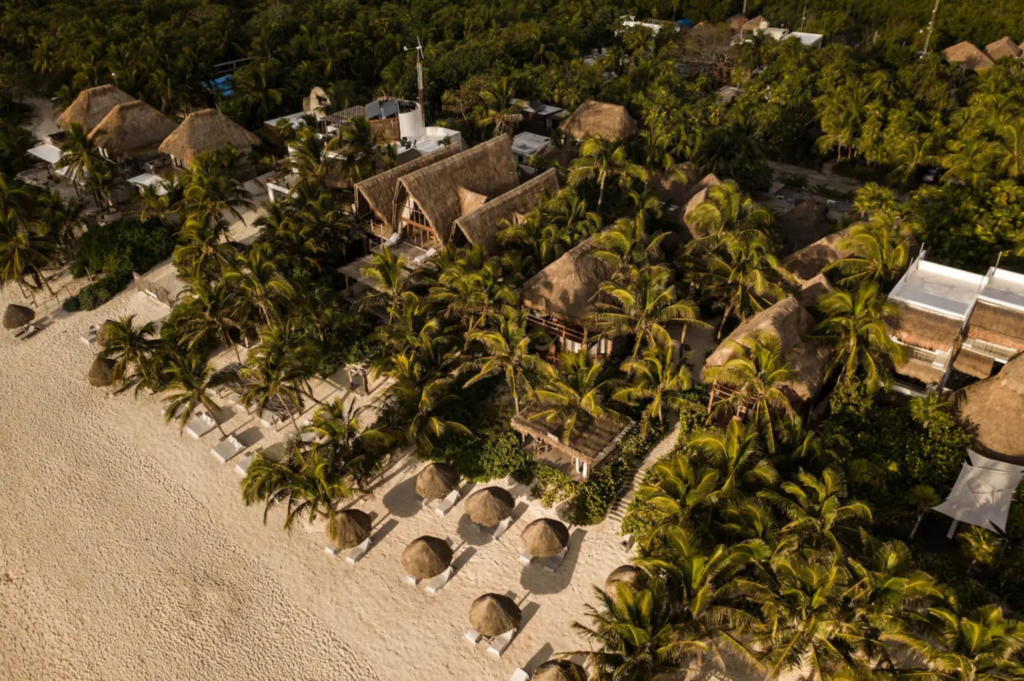 Encantada Tulum aerial view