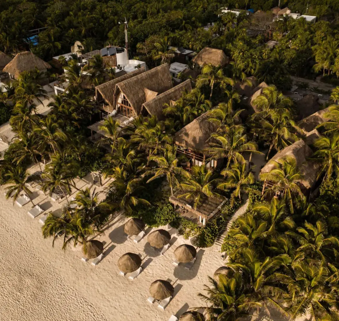 Encantada Tulum aerial view