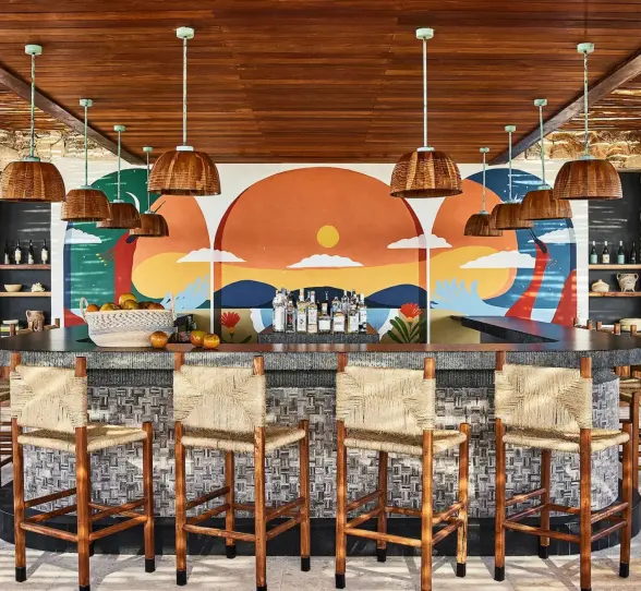 che che bar at Etereo Riviera Maya