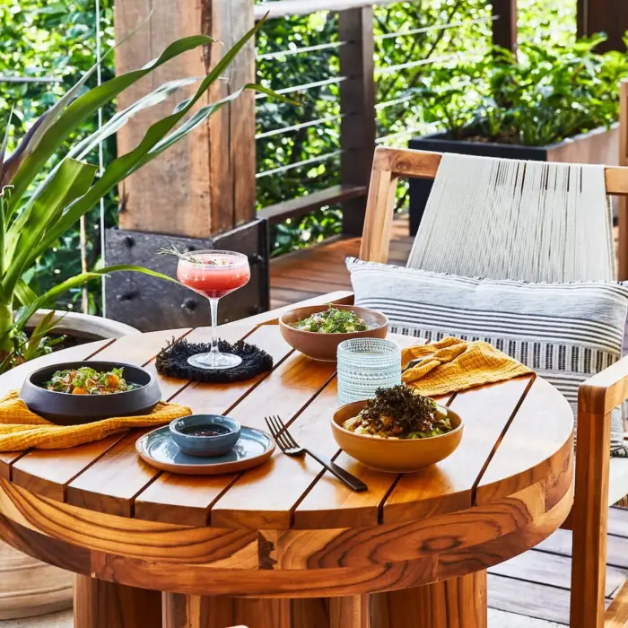 delicous food at Etereo Riviera Maya