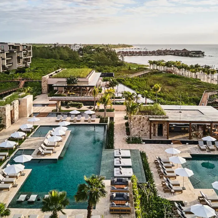 Etereo Riviera Maya aerial view