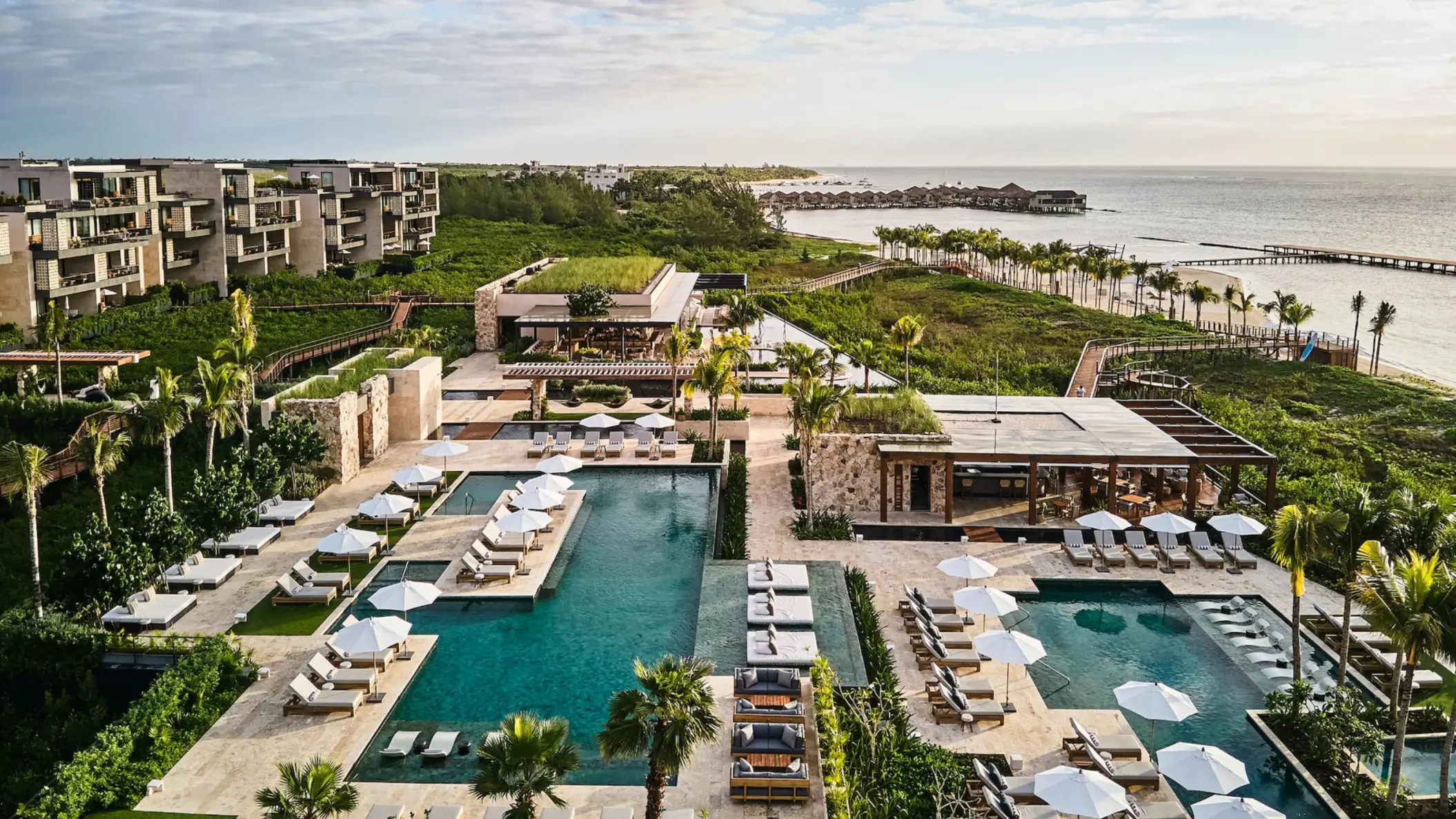 Etereo Riviera Maya aerial view