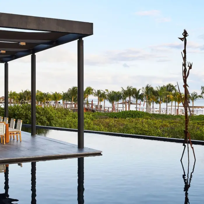 itzam restaurant at Etereo Riviera Maya