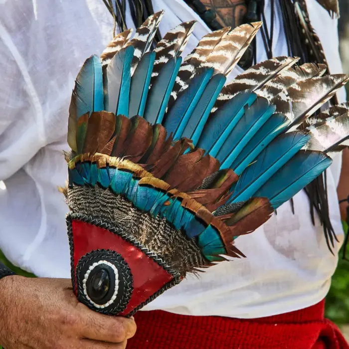 traditional mayan ritual at Etereo Riviera Maya