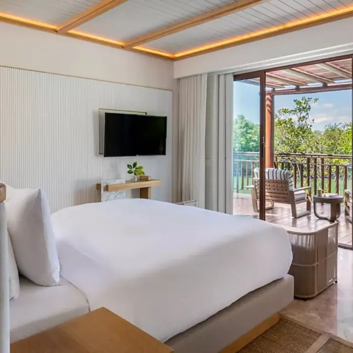 beach area suite king at Fairmont Mayakoba