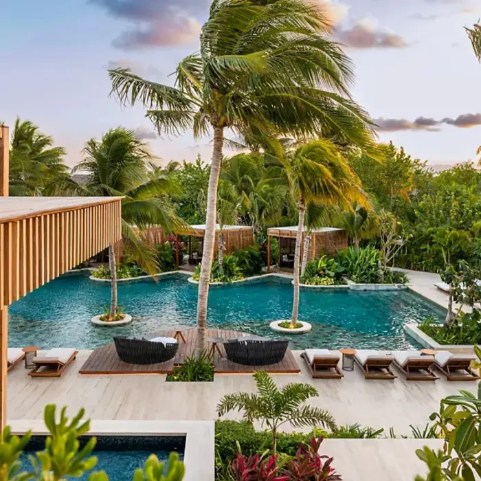 pool at Fairmont Mayakoba