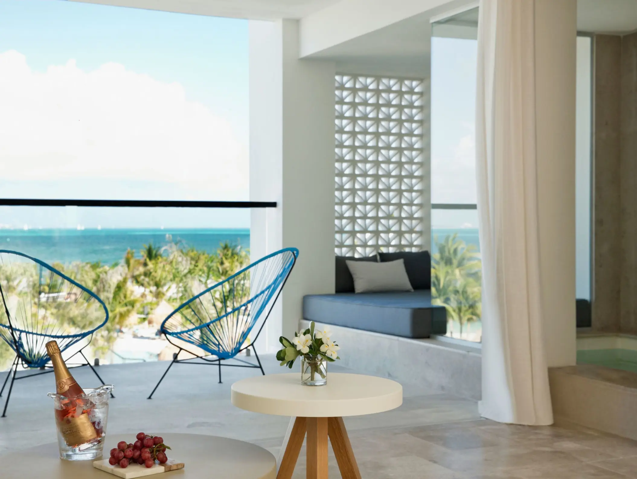 finest club junior suite ocean view at finest playa mujeres