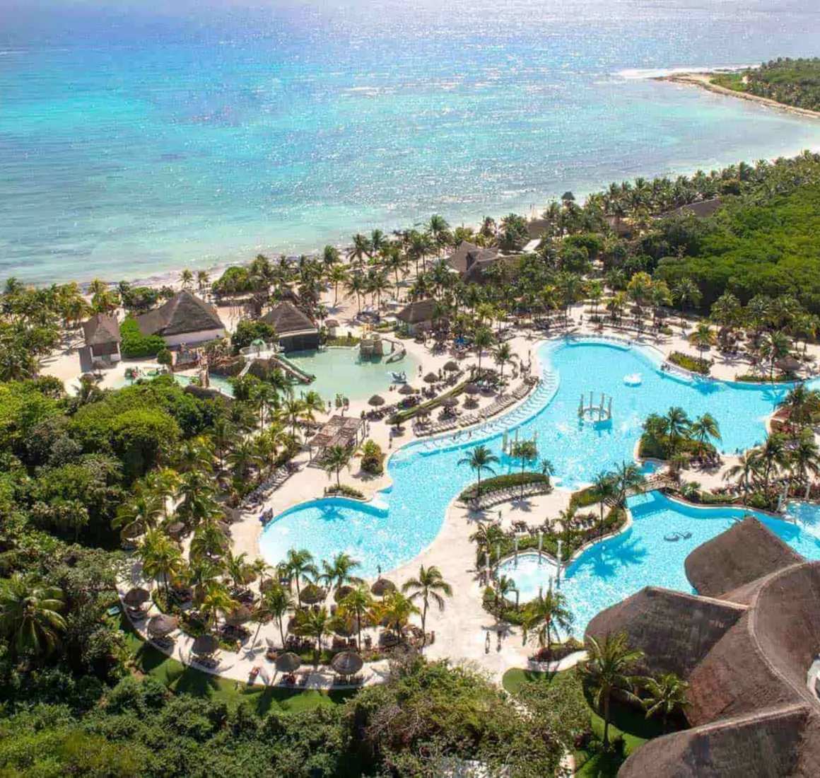 aerial view of grand palladium colonial