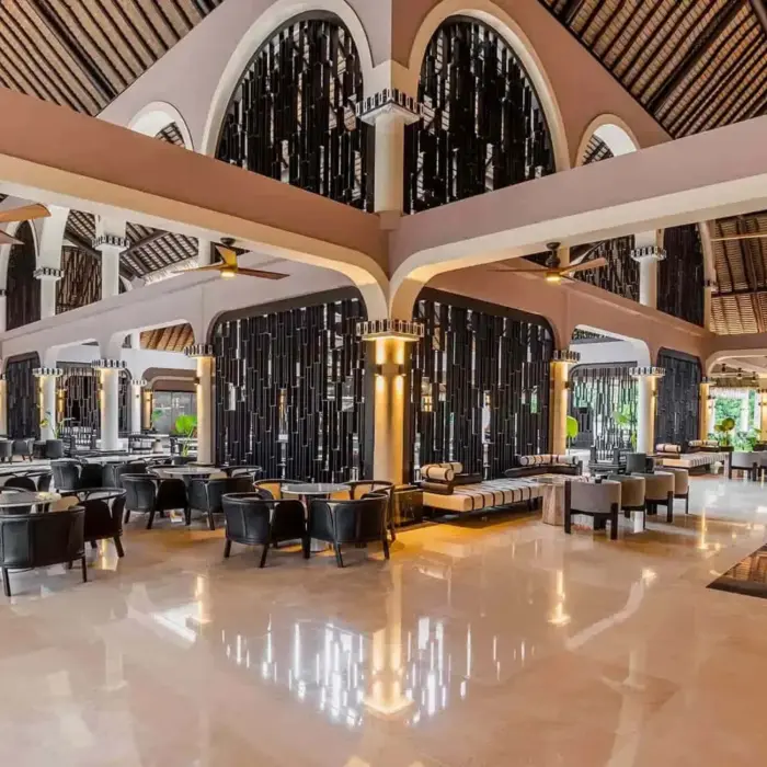 lobby at grand palladium colonial