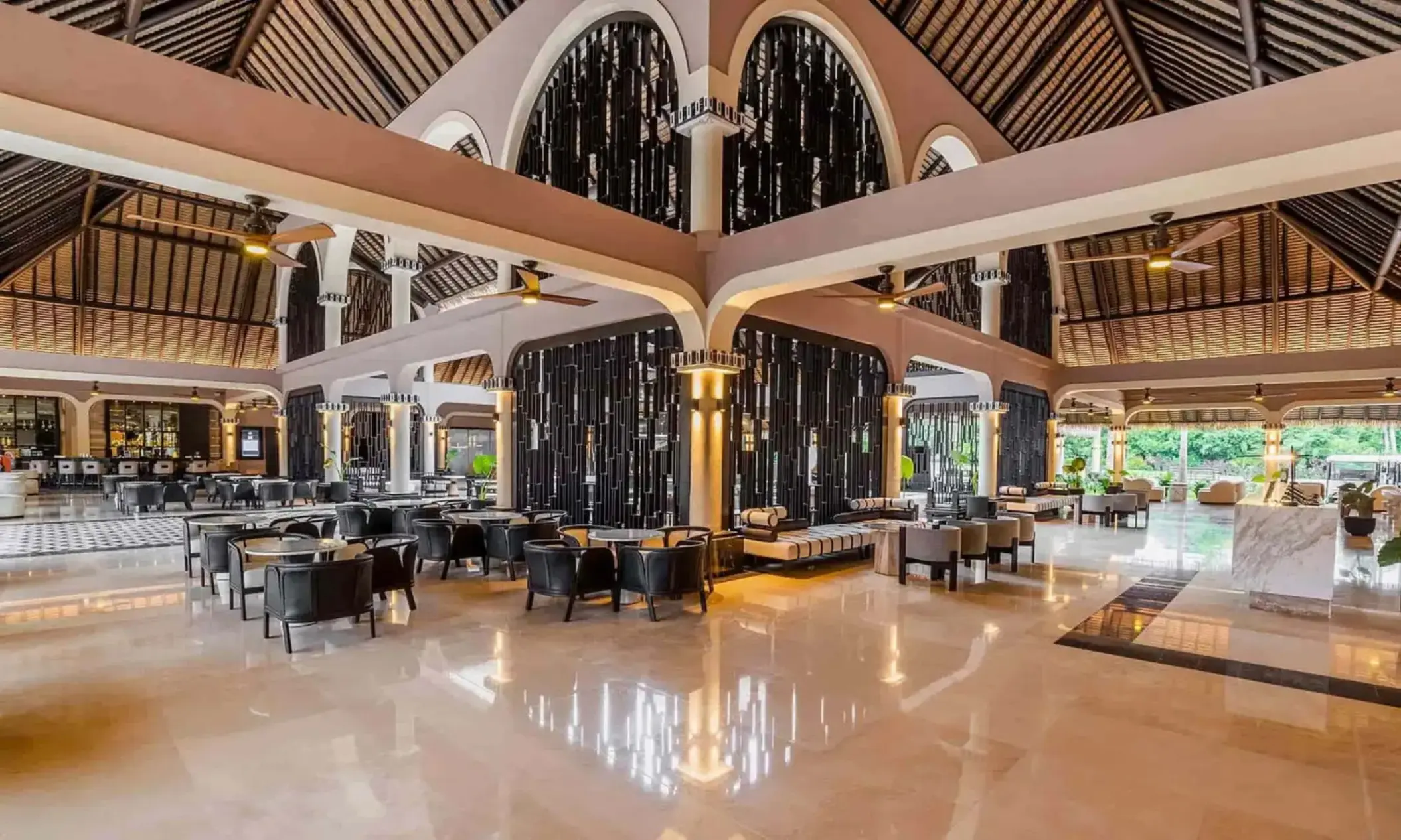 lobby at grand palladium colonial