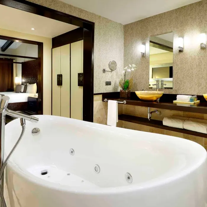 washroom inside a suite at grand palladium colonial
