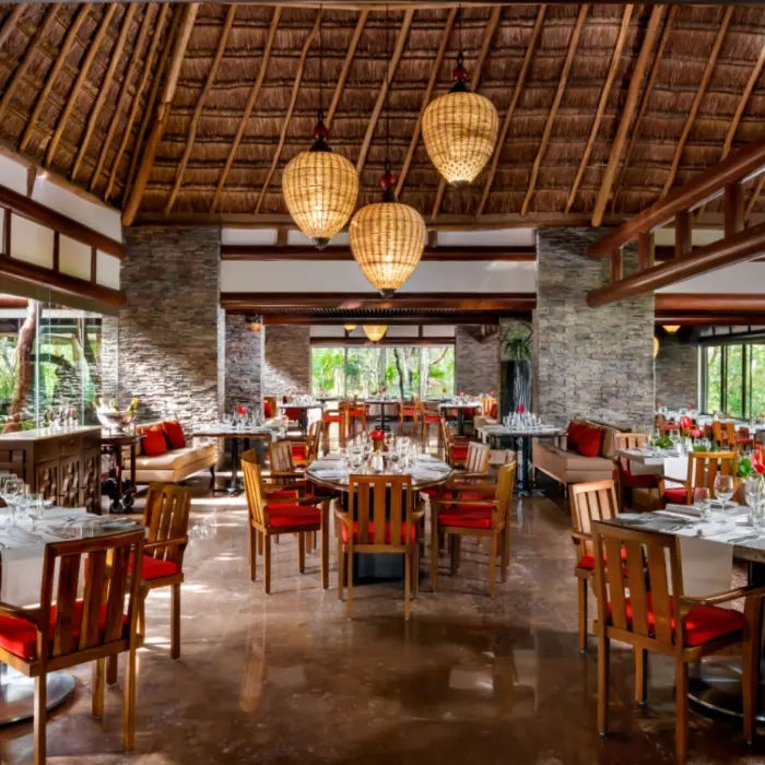 chaka restaurant at grand velas riviera maya resort