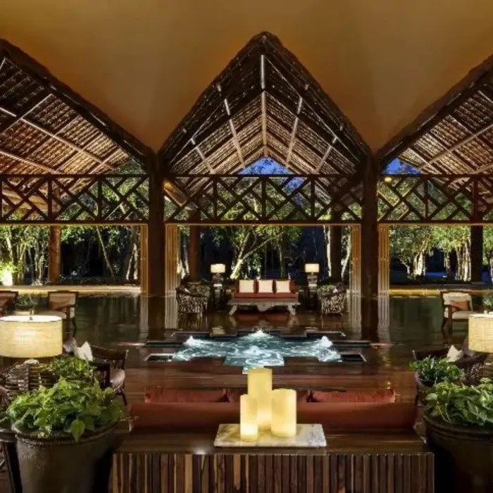 lobby of grand velas riviera maya resort