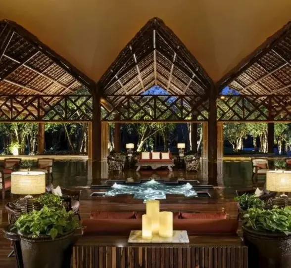 lobby of grand velas riviera maya resort